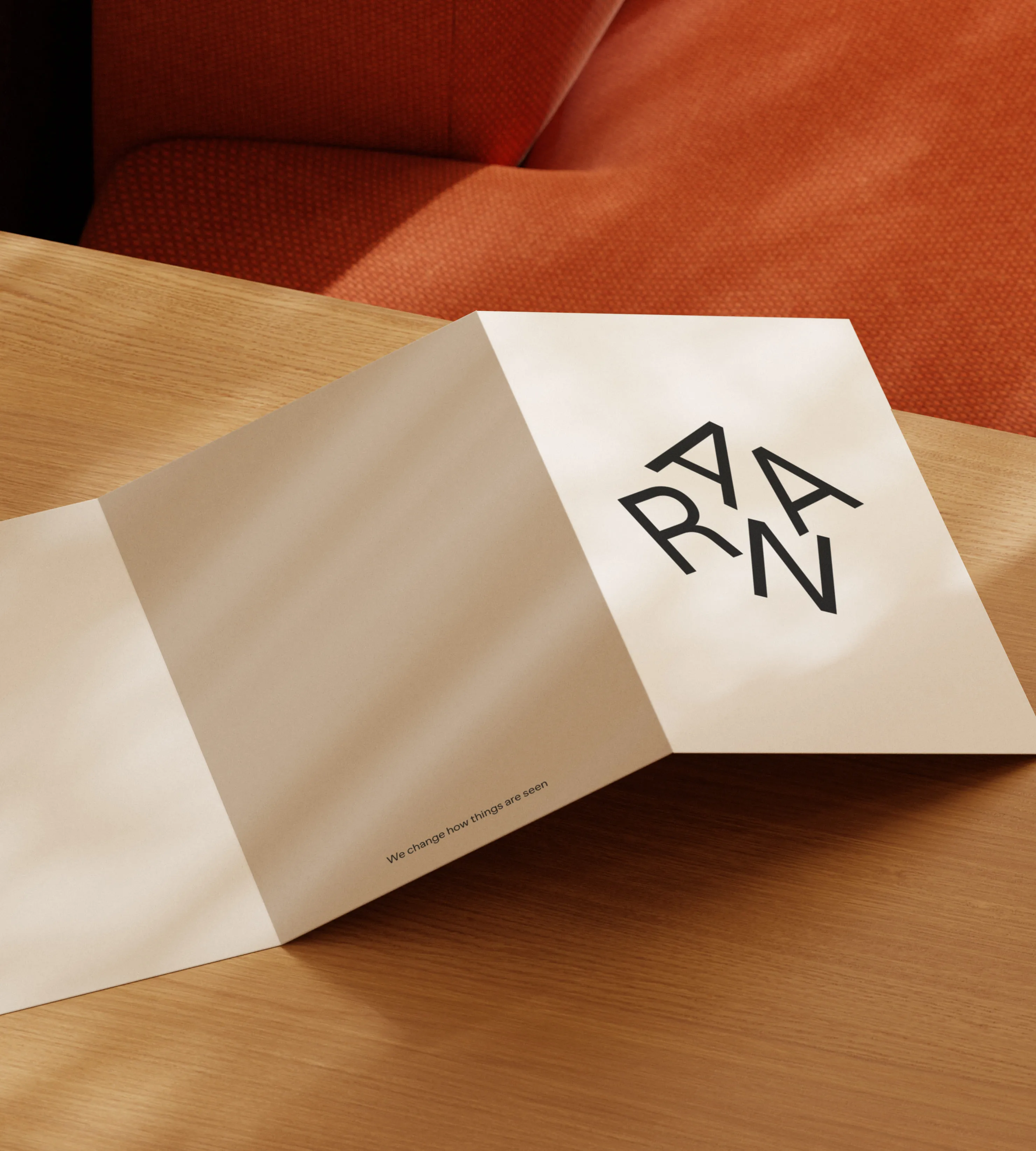 Stationary design for Aran studio